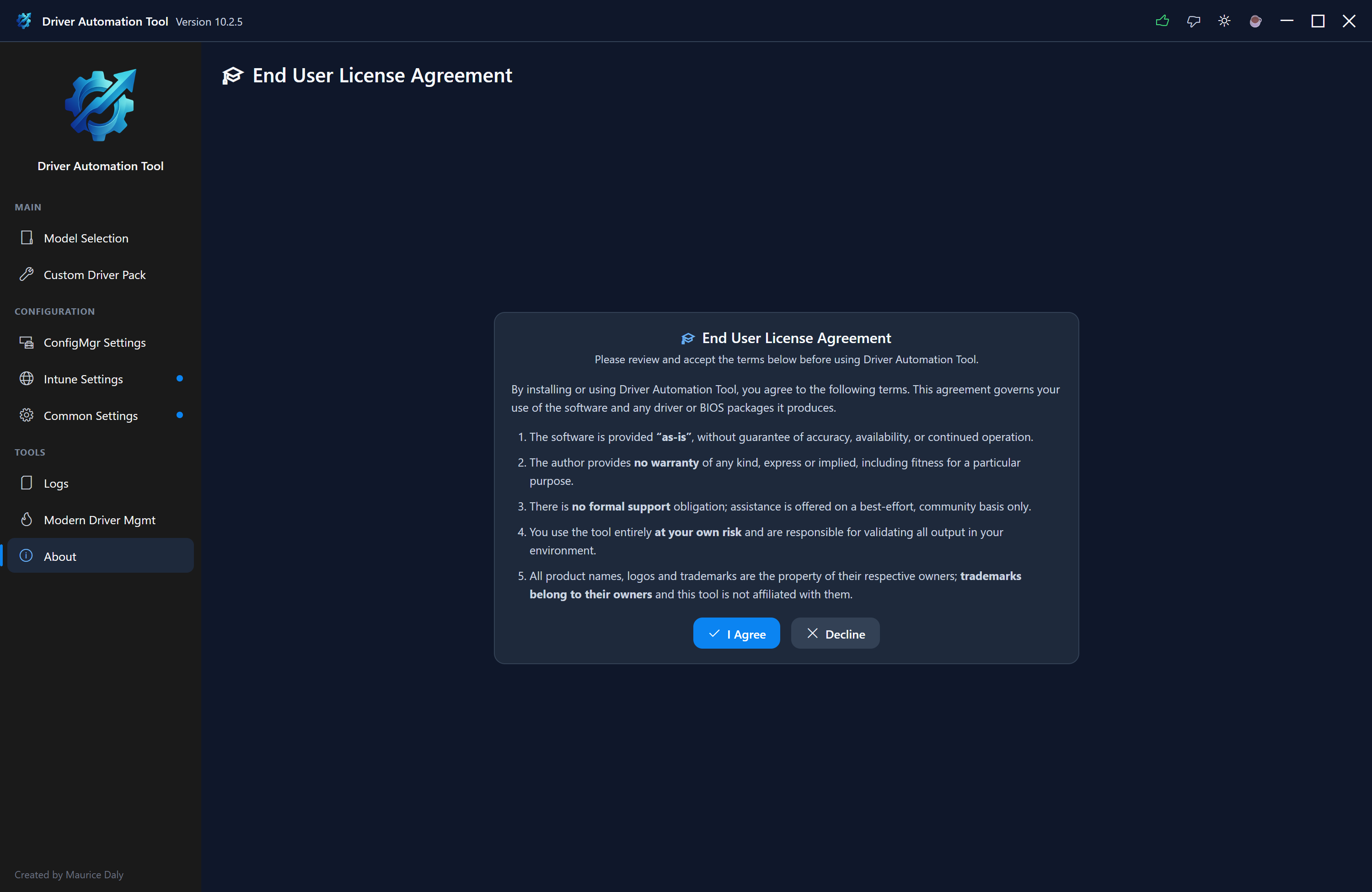End User License Agreement